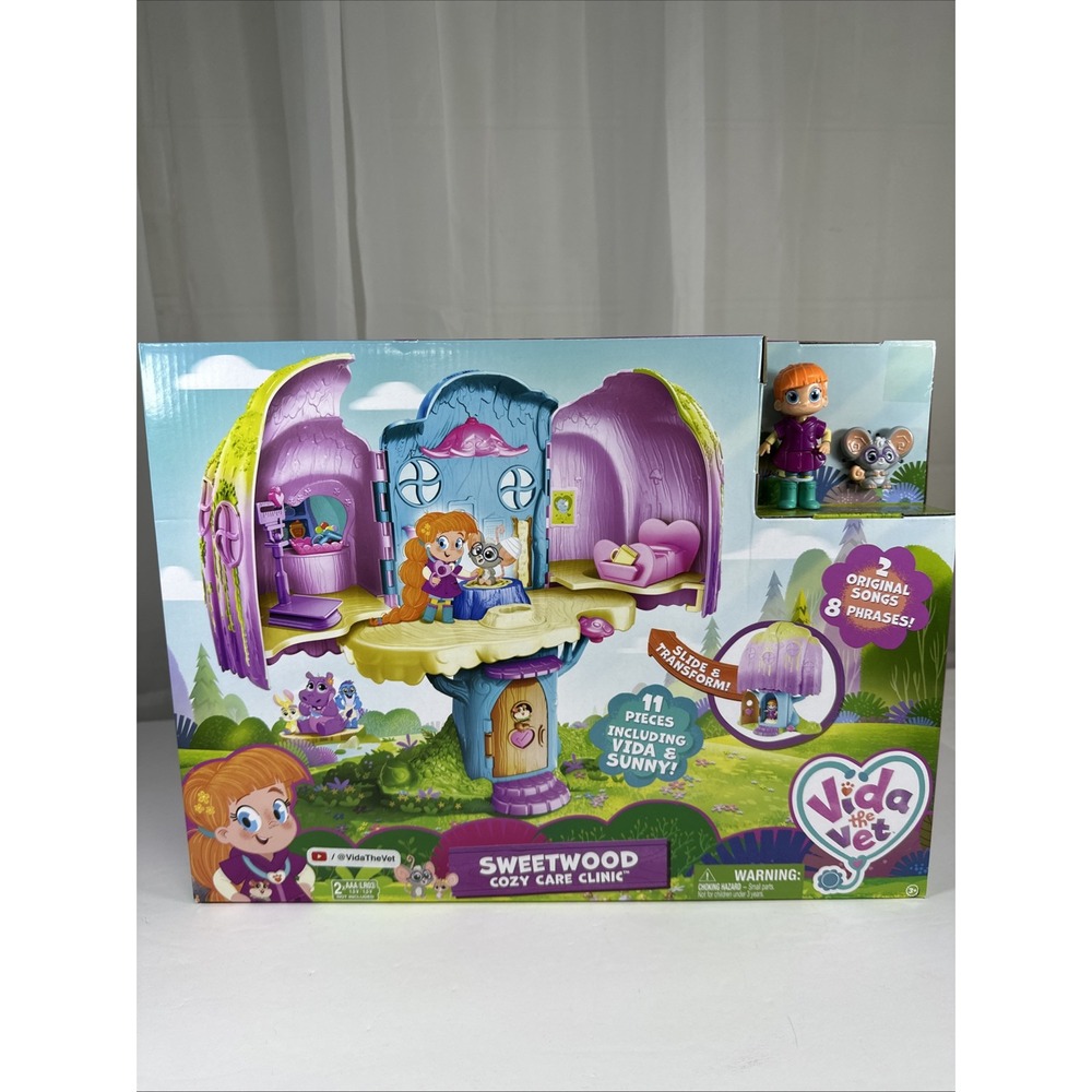 Vida the Vet Sweetwood Cozy Care Clinic Treehouse Playset New In Package